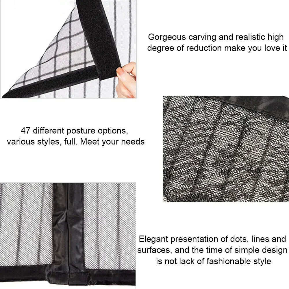 Magnetic Screen Door – Hands-Free Bug Protection
